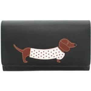Mala Leather Lommebok Sausage Dog