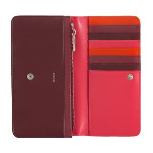 DuDu Lommebok Colorful Canarie Raspberry