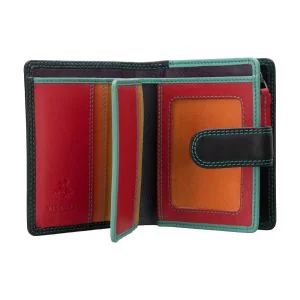 Visconti Bali Lommebok Rainbow Svart