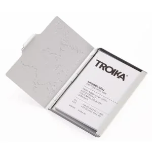 Troika Global contacts Visittkortfutteral metall