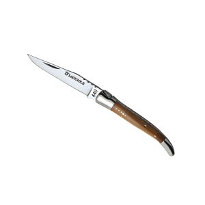 Laguiole Klassisk Lommekniv med håndtak i oliventre