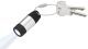 Troika ECO Charge Nøkkelring med lys USB-oppladbar