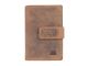 Greenburry Minimalist wallet Vintage brun skinn